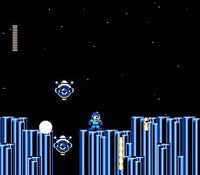 une photo d'Ã©cran de Mega Man 3 sur Nintendo Nes